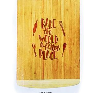 creative etching cutting board - baking