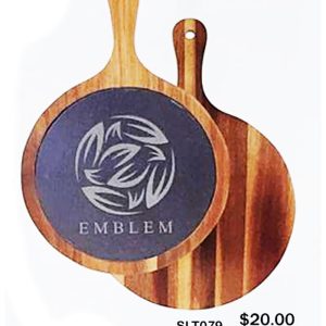 creative etching cutting board - emblem