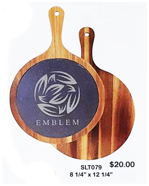 creative etching cutting board - emblem