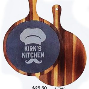 creative etching cutting board - kirks kitchen