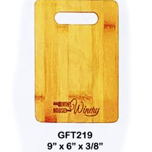 creative etching cutting board - wine