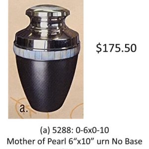 creative etching urn a