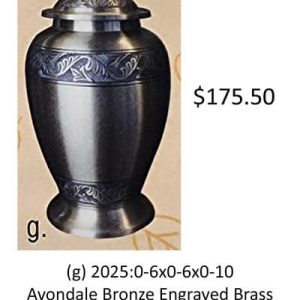 creative etching urn g