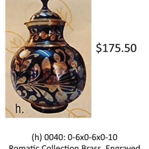 creative etching urn h